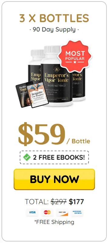 Emperor's Vigor Tonic Buy 3 Bottle
